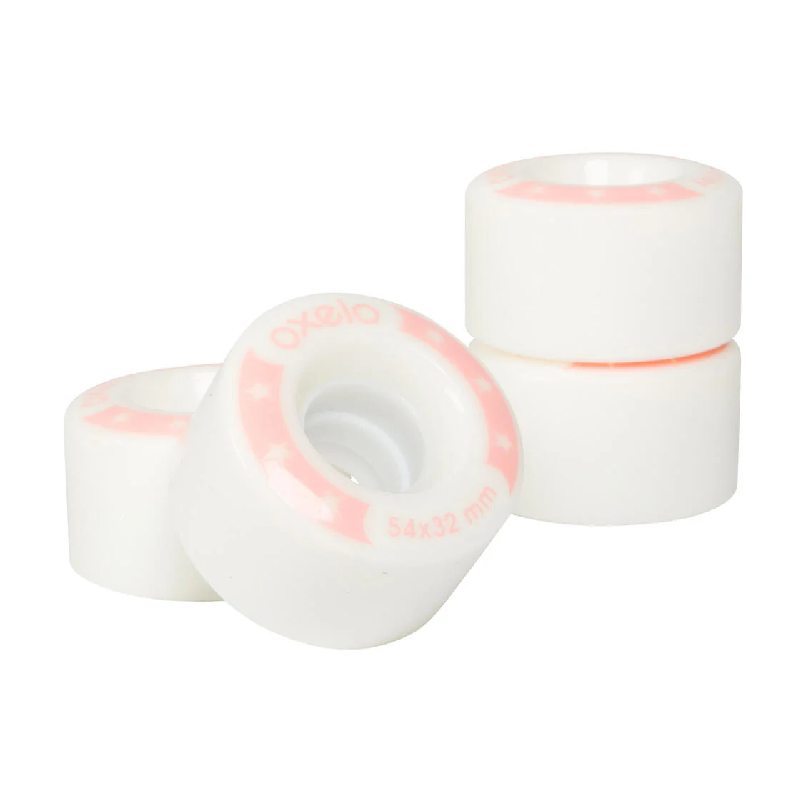 4 Ruedas Roller Quad Artístico Blanco 54 mm 85 A - Image 7