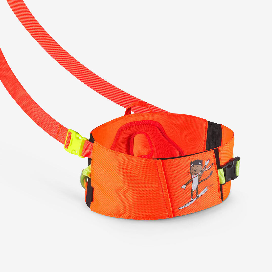 Arnés de iniciación de esquí ajustable niños, Skiwiz naranja - Image 6