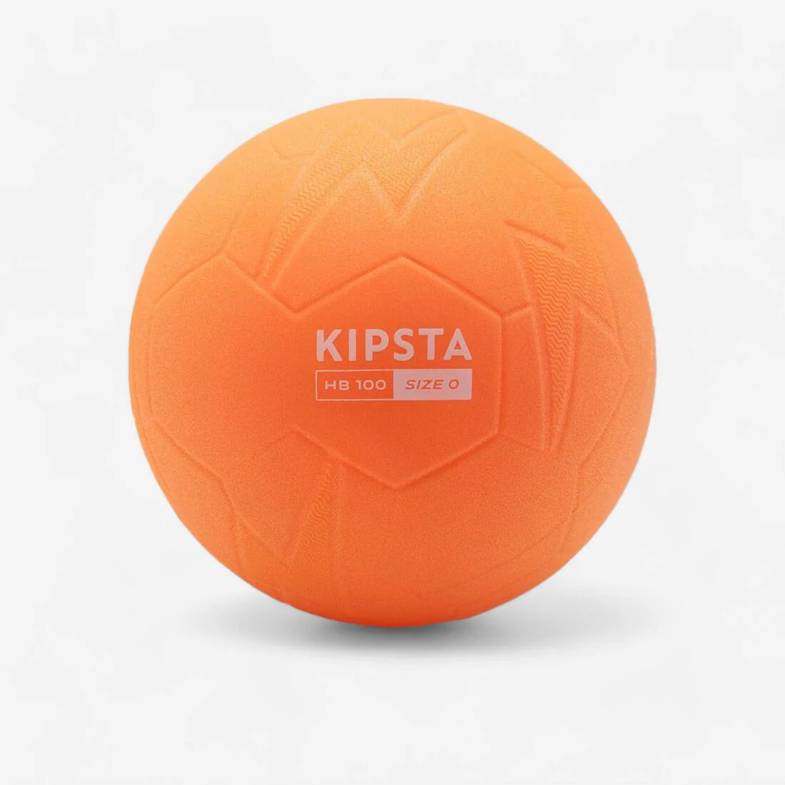 Balón de balonmano talla 0 - H100 SOFT iniciación PVC naranja