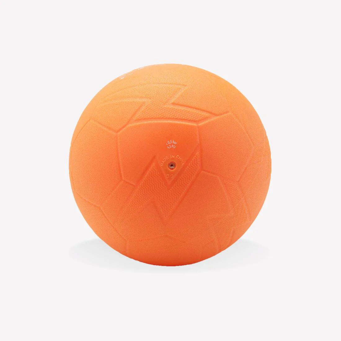 Balón de balonmano talla 0 - H100 SOFT iniciación PVC naranja - Image 2