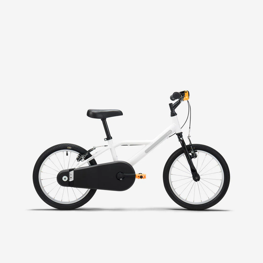 Bicicleta Niños 16 Pulgadas 4-6 años Discover 100 Blanco