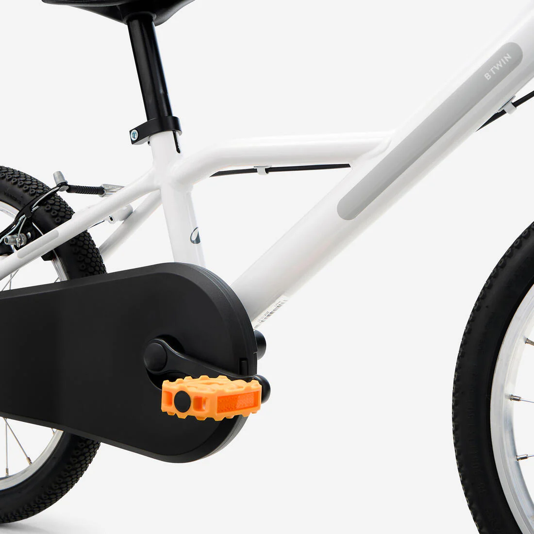 Bicicleta Niños 16 Pulgadas 4-6 años Discover 100 Blanco - Image 9
