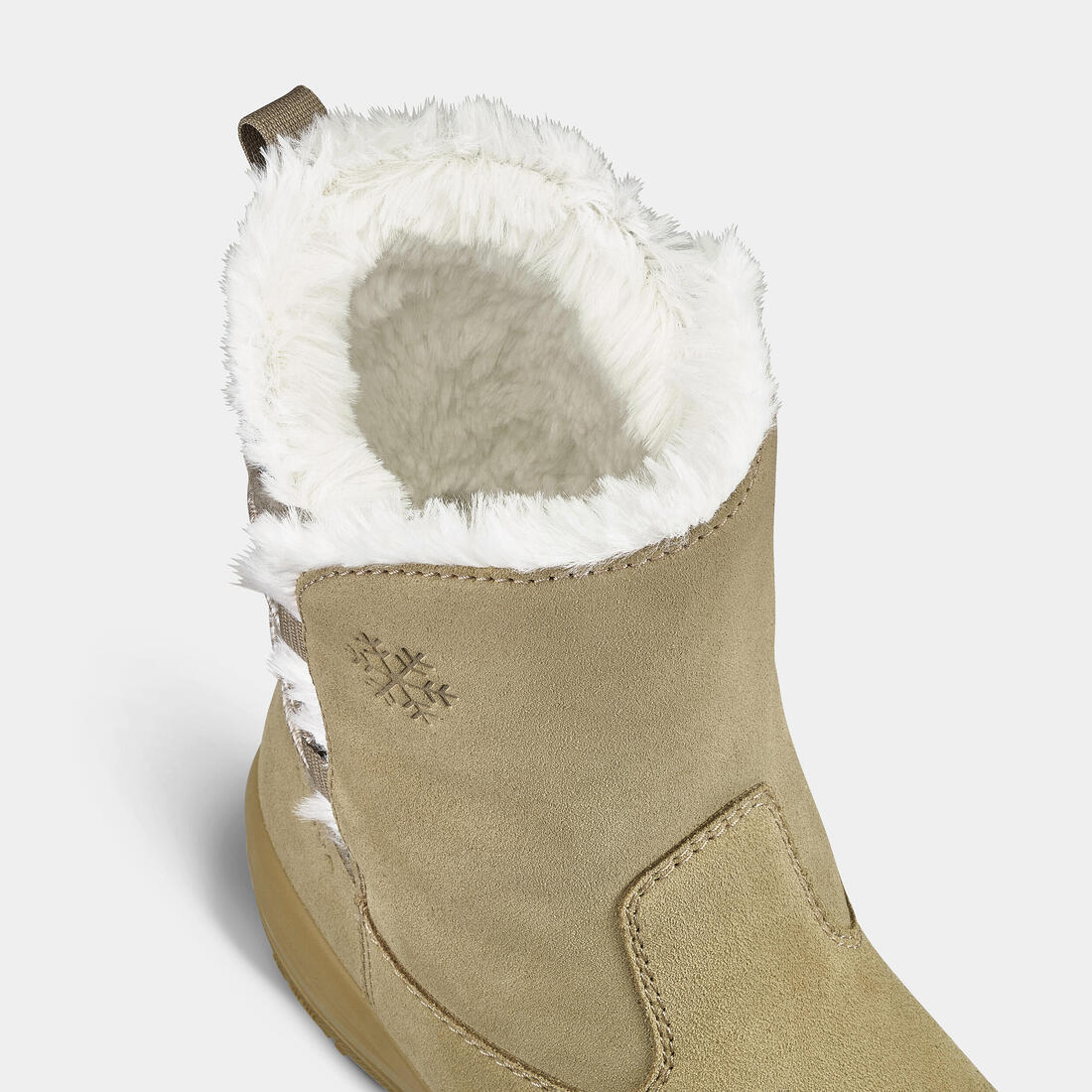 Botas de nieve y apreski impermeables de piel Mujer Quechua SH500 - Image 6
