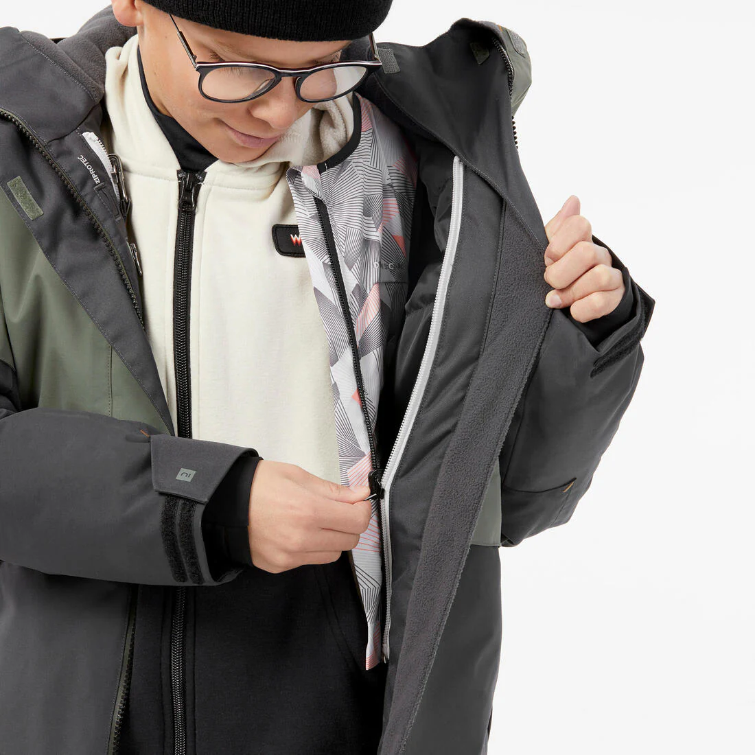 Chaqueta de snowboard y nieve impermeable Niños Dreamscape SNB 500 - Image 10