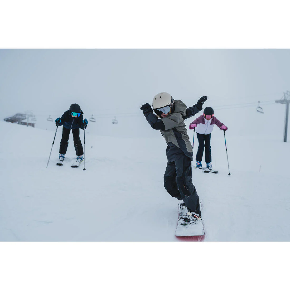 Chaqueta de snowboard y nieve impermeable Niños Dreamscape SNB 500 - Image 17