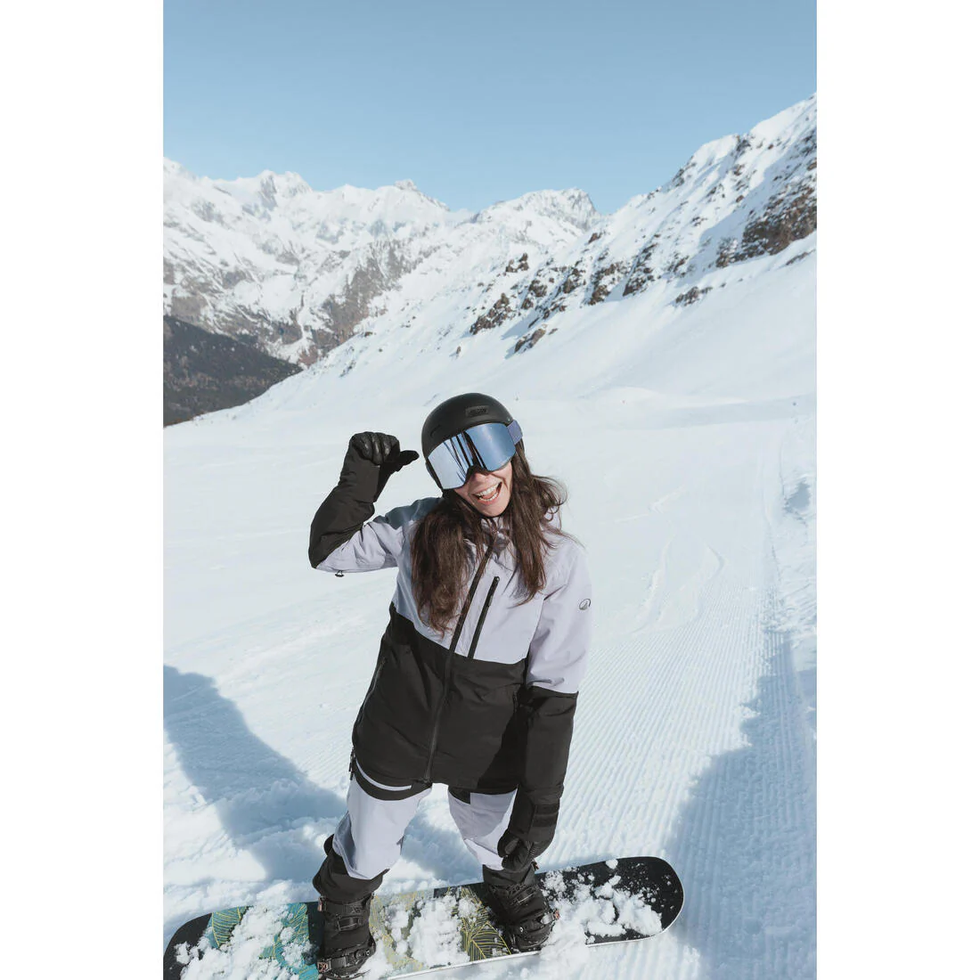 Chaqueta impermeable esquí y snowboard mujer, 500 All Mountain - Image 12