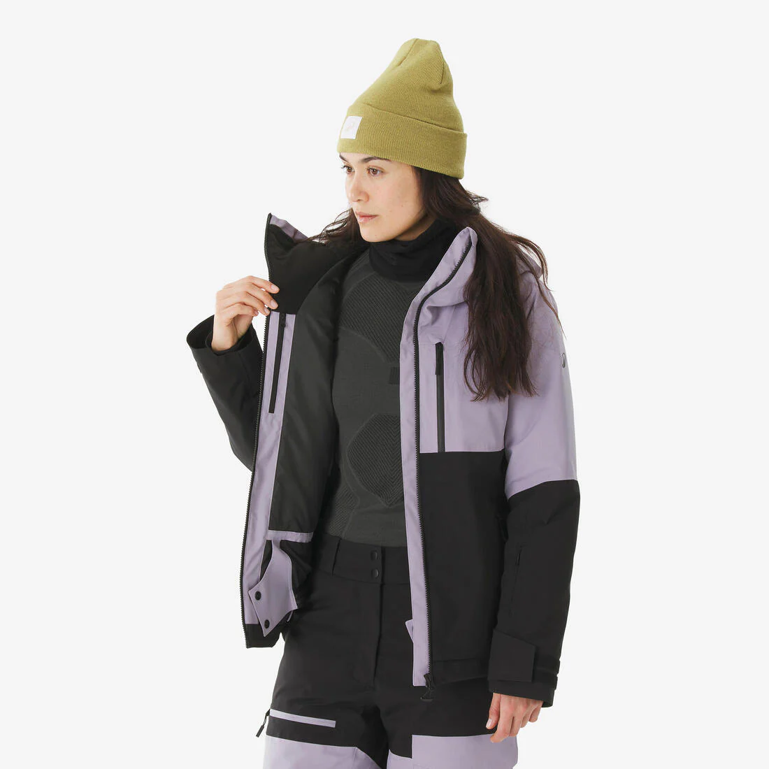 Chaqueta impermeable esquí y snowboard mujer, 500 All Mountain - Image 9