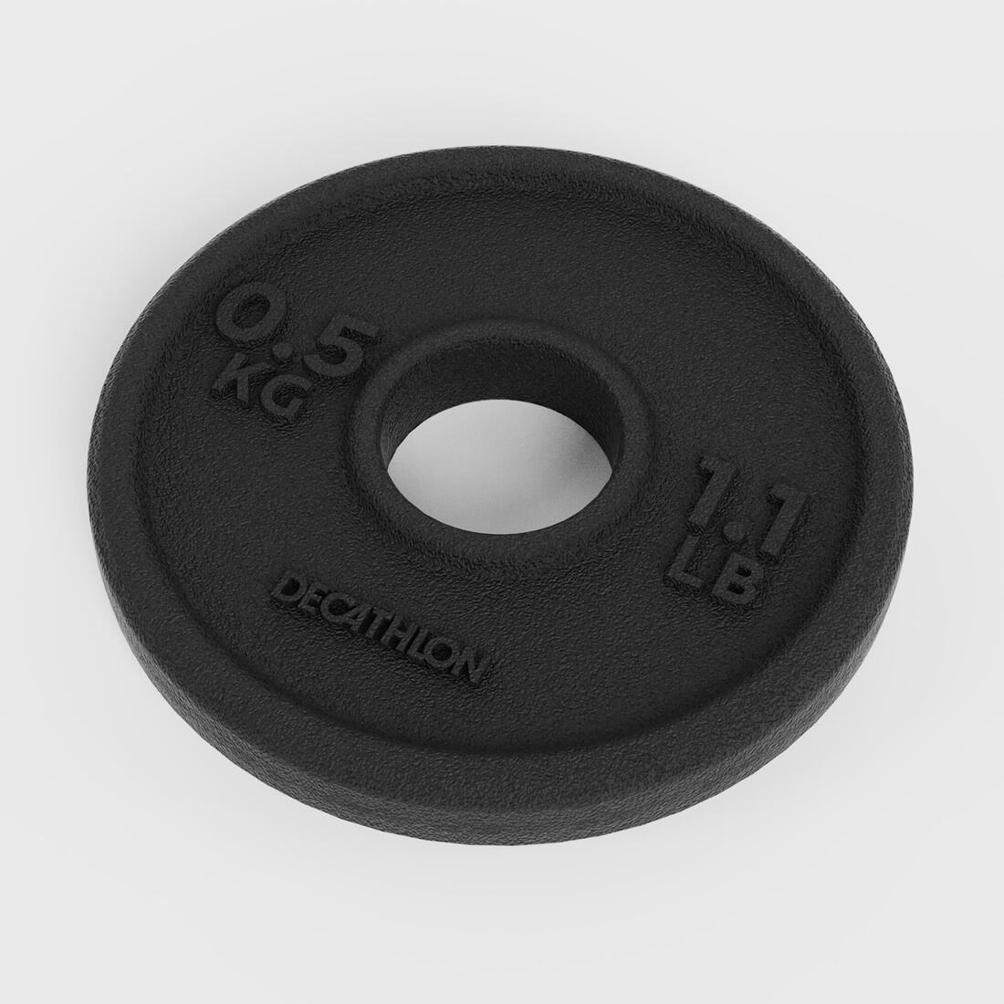 Disco Musculación 28 mm Hierro Reciclado 80 % 0,5 kg - Image 4