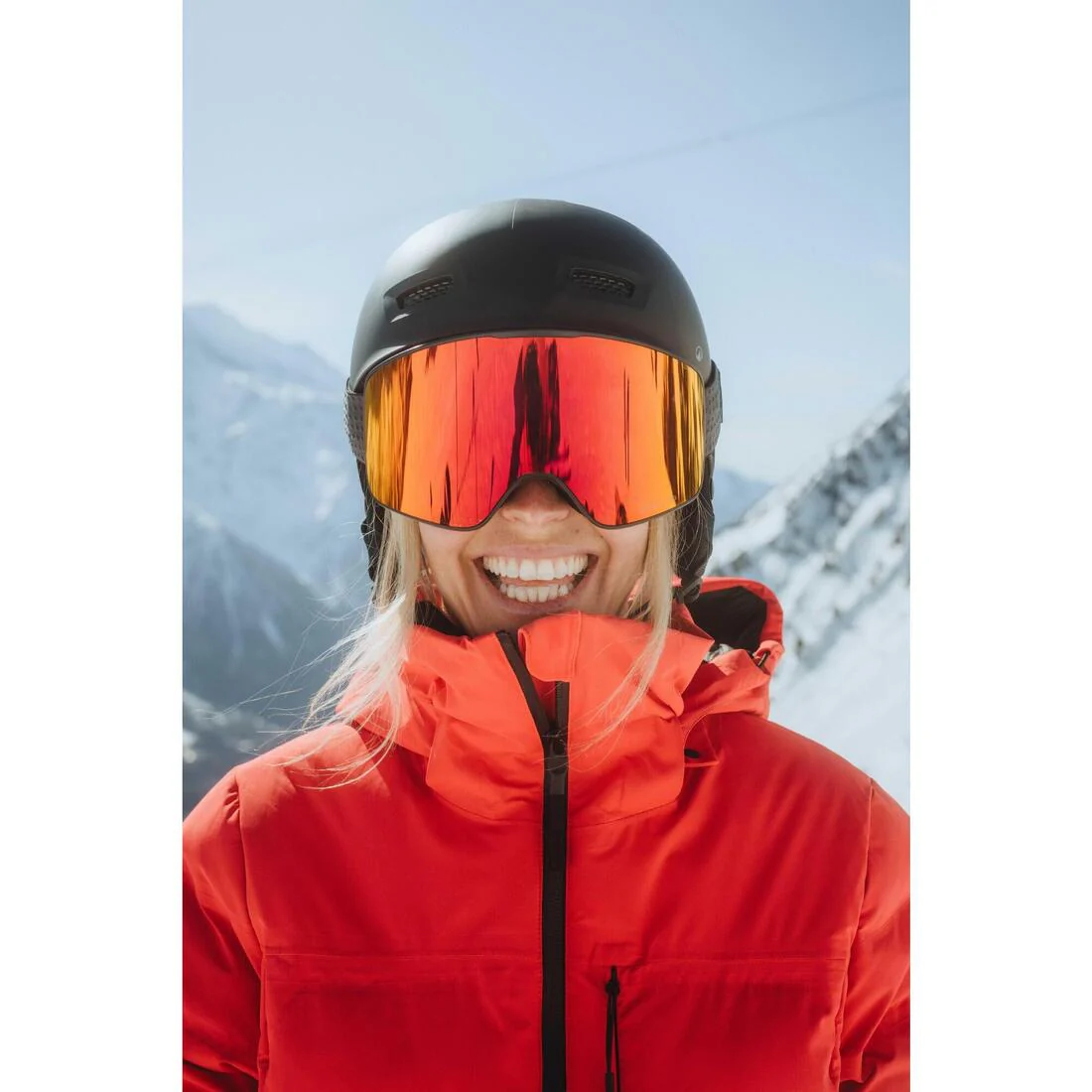 Gafas de esquí buen tiempo intercambiable adulto y niños, G 900 C HD, negro - Image 6
