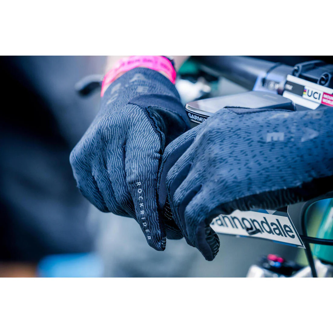 Guantes ciclismo MTB Race Negro Antideslizantes - Image 15