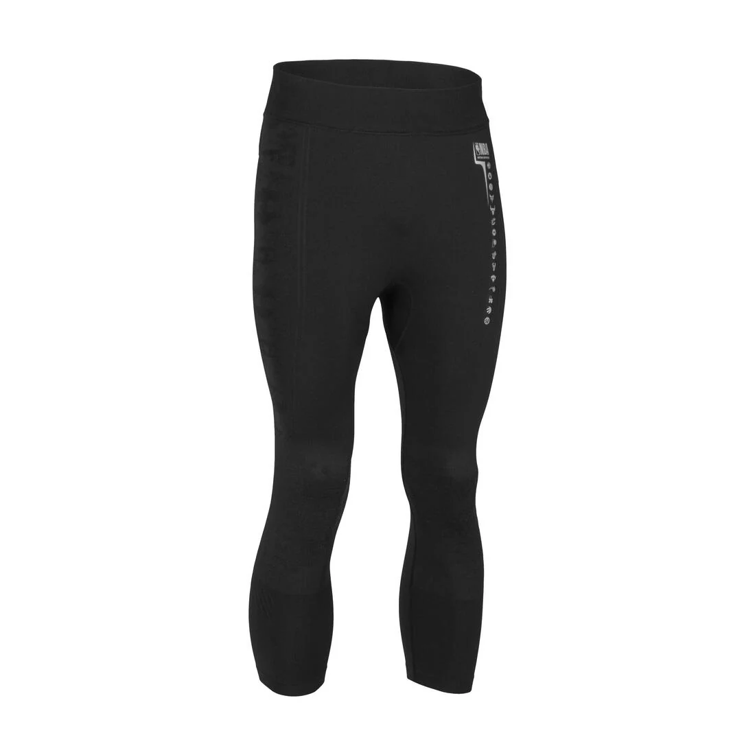 Leggings de baloncesto 3/4 NBA hombre - TIGHT 900 negro