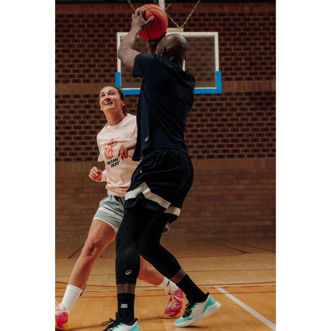 Leggings de baloncesto 3/4 NBA hombre - TIGHT 900 negro - Image 9