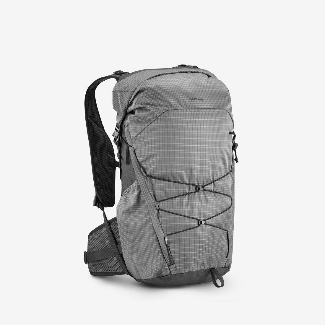Mochila de montaña y trekking rolltop 22L Quechua MH500 Light