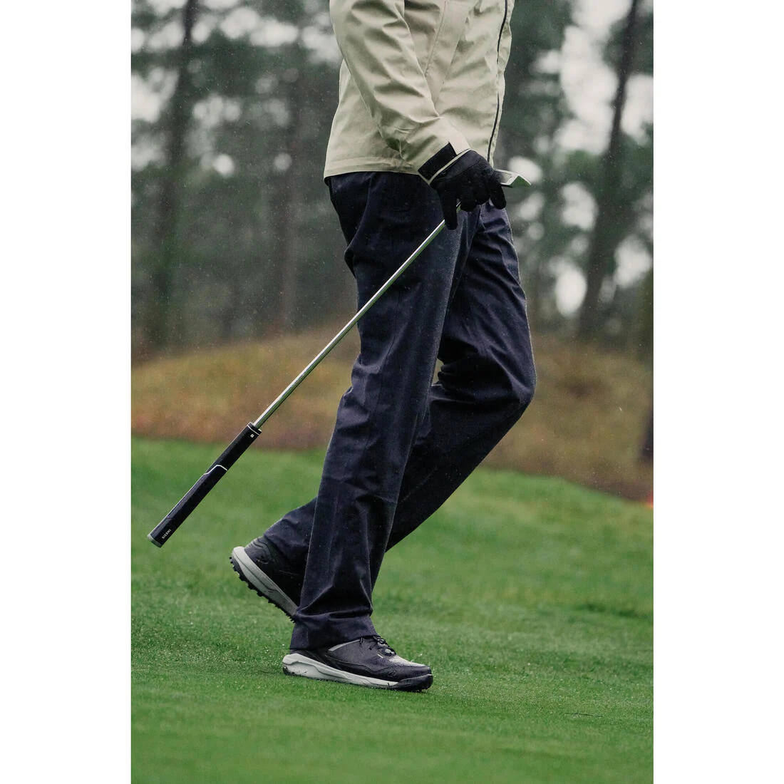 Pantalón de lluvia de golf impermeable Hombre, RW500 azul marino - Image 10