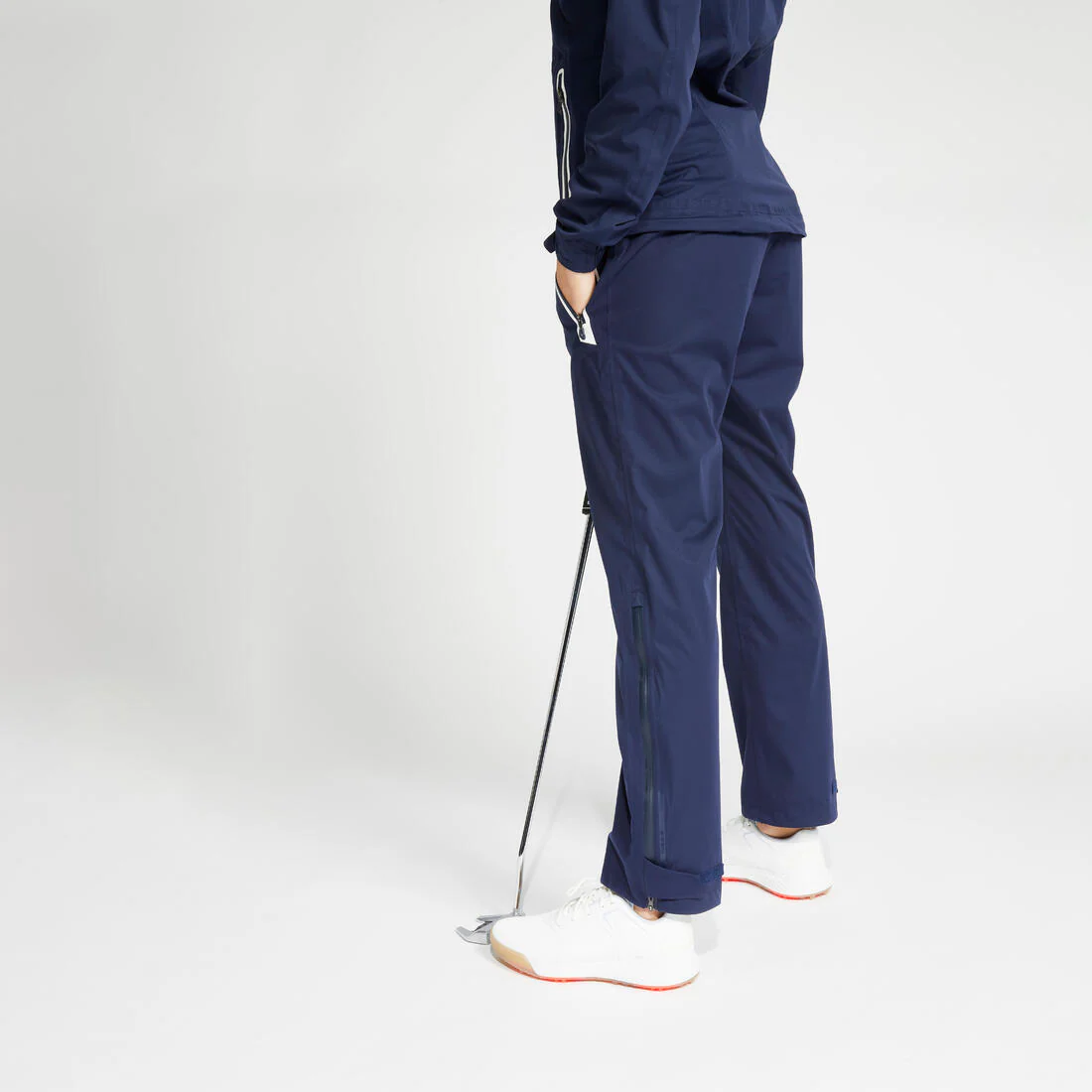 Pantalón golf lluvia Mujer Inesis RW500 azul marino - Image 2