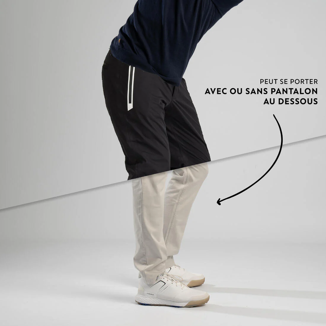 Pantalón golf lluvia Mujer Inesis RW500 azul marino - Image 6