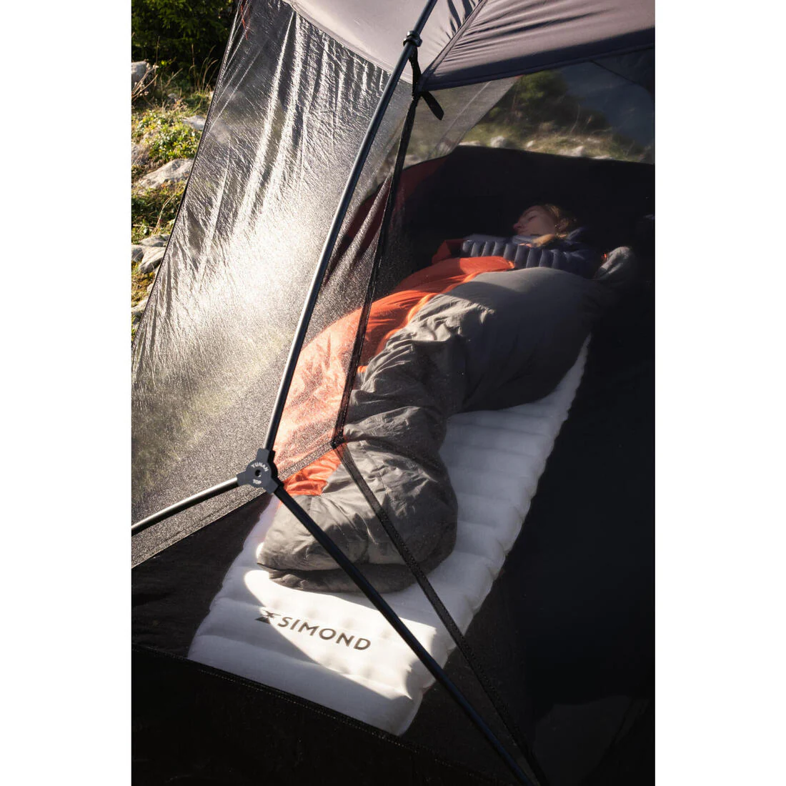 Saco de dormir plumón 0 °C confort forma momia Forclaz Trek900 - Image 12