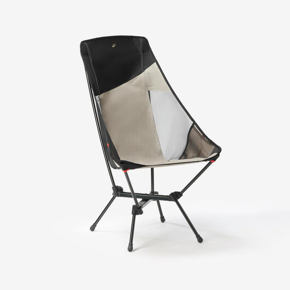 Silla baja plegable y compacta de camping Quechua MH500 L