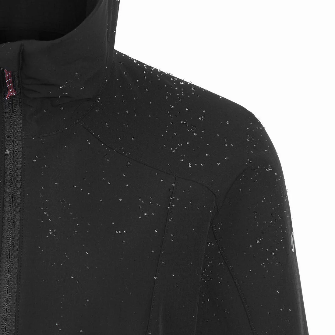 Softshell de montaña y trekking perlante cortavientos Mujer Forclaz MT500 - Image 3