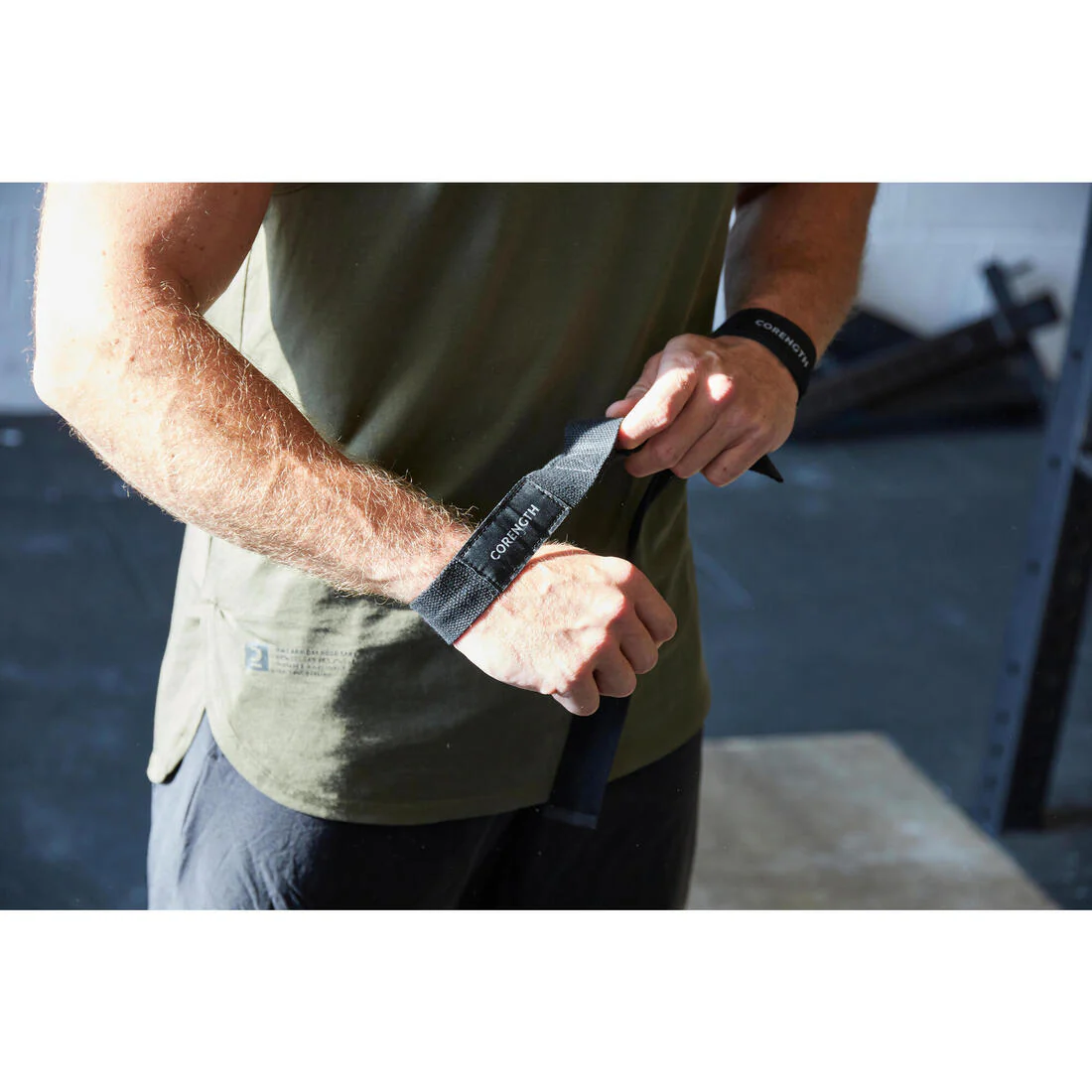 Straps lifting  peso muerto correas levantamiento pesas powerlifting - Image 9