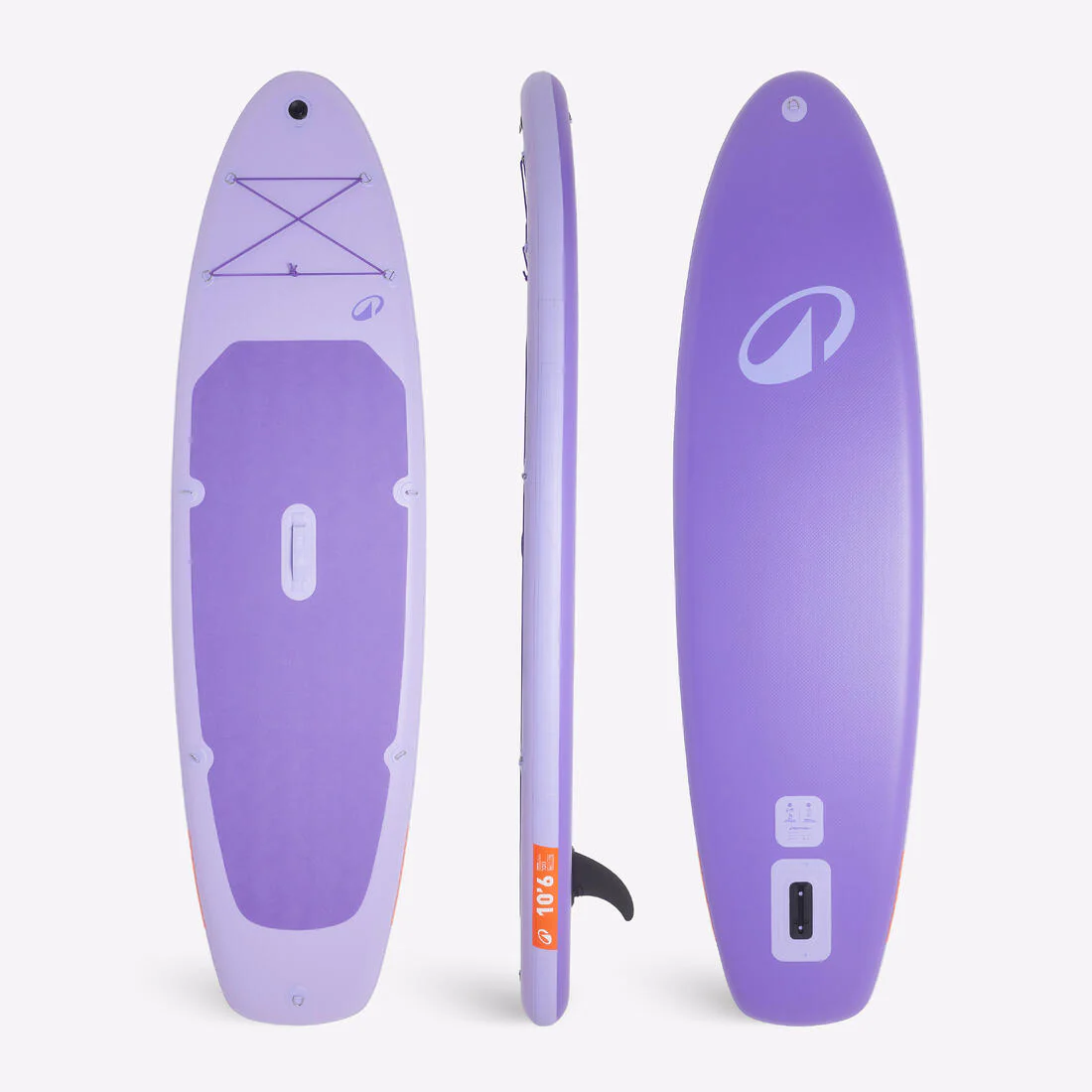 Tabla paddle surf hinchable 100 10'6 1-2 Personas (Hasta 130kg) Violeta - Image 3